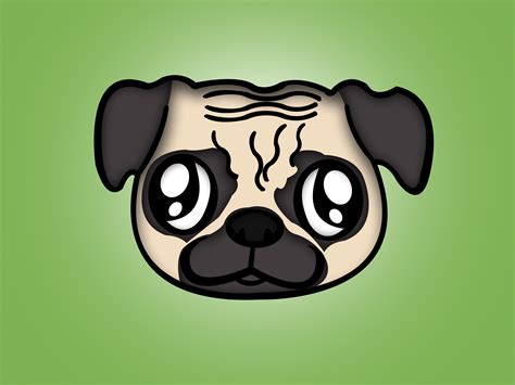 How To Draw A Pug 7 Steps With Pictures Wikihow