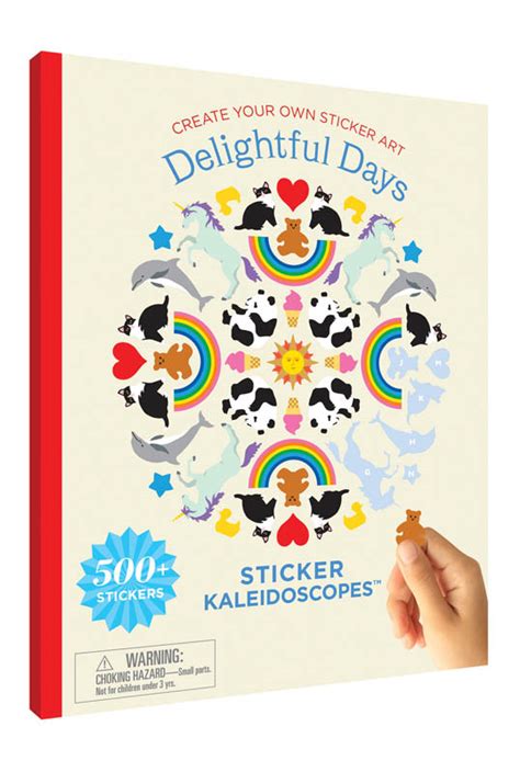 Sticker Kaleidoscope Book Delightful Days Mrs Grossman