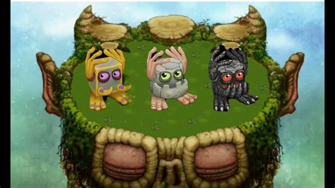 My Singing Monsters Plant Island Noggin Monster Sound Youtube