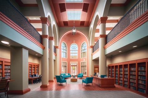 La Biblioteca De La Universidad De Nueva Orleans Foto Premium