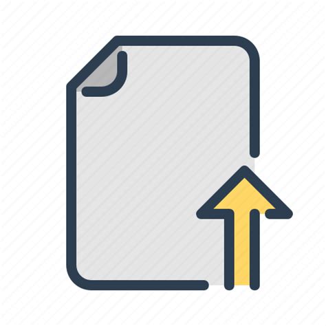 Cloud Document File Upload Icon Download On Iconfinder