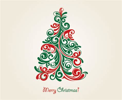 Christmas Tree Vector Vector Art And Graphics