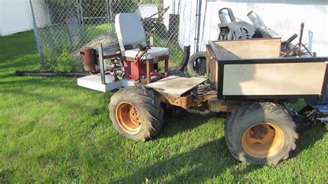 Homemade Articulating 4x4 Tractor Youtube