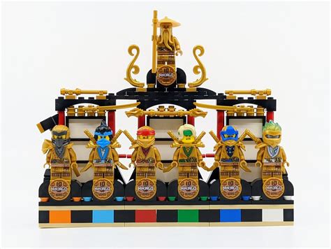 Displaying The 10th Anniversary Lego Ninjago Minifigures Bricksfanz