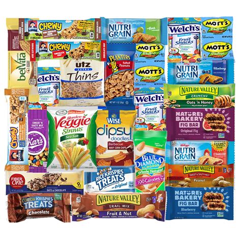 Snack Variety Pack Nut Sampler And Care Package For Offices College