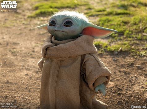 Photos Life Size And Life Like Baby Yoda Coming From Sideshow
