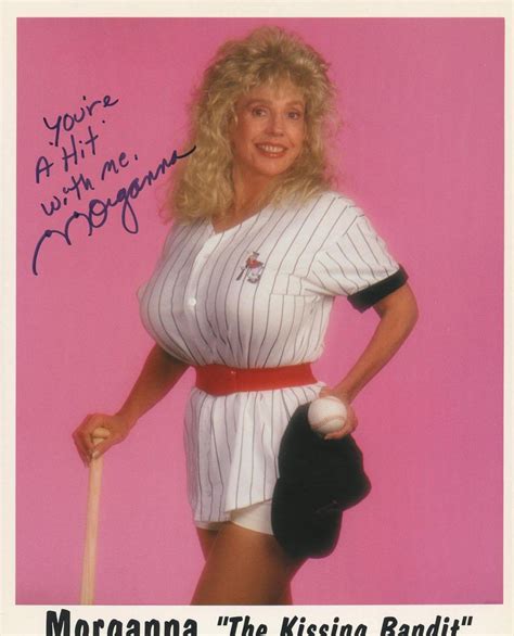 Sold Price Morganna The Kissing Bandit Signed Photo August