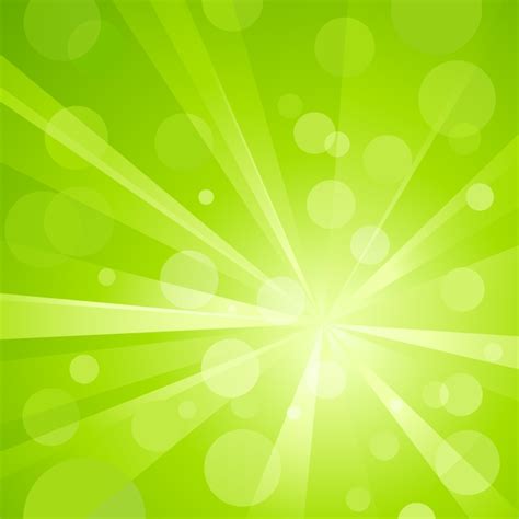 Fresh Green Background With Sunlight Vector Free Download