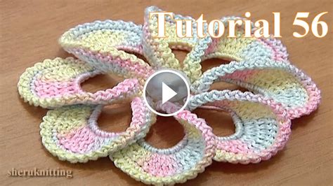 How To Easily Crochet 3d Spiral Flower Crochetbeja