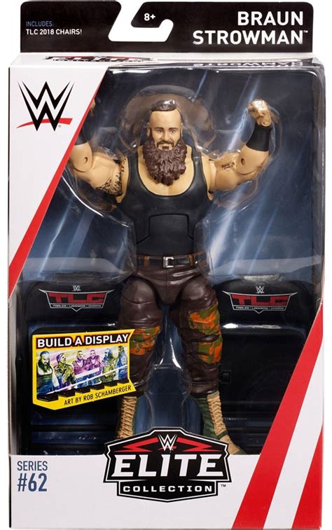 WWE Wrestling Elite Collection Series 62 Braun Strowman 7 Action Figure