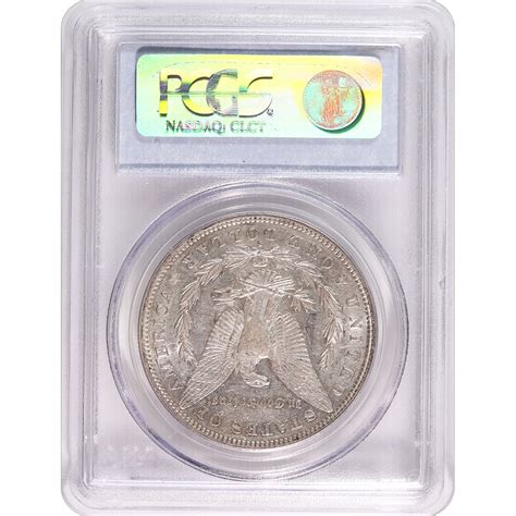 Certified Morgan Silver Dollar 1886 S Au53 Pcgs Golden Eagle Coins
