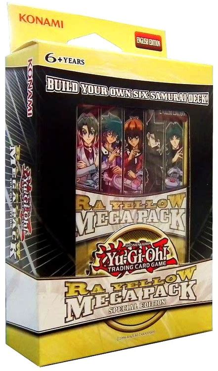 Yugioh Trading Card Game Ra Yellow Mega Pack Special Edition Display