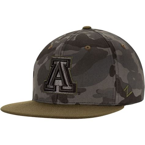 Mens Zephyr Camo Arizona Wildcats Operative Snapback Adjustable Hat
