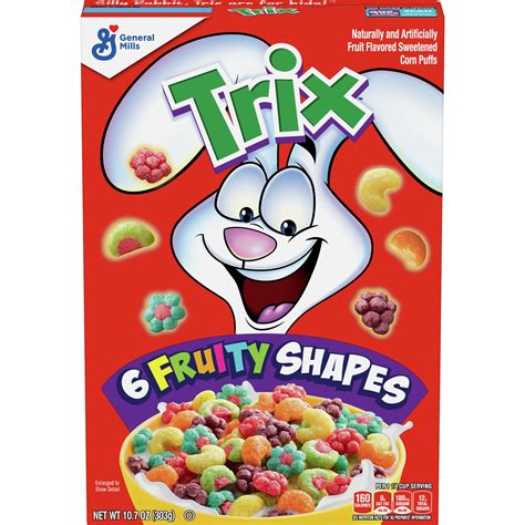 Trix Cereal Box 107 Oz General Mills Foodservice