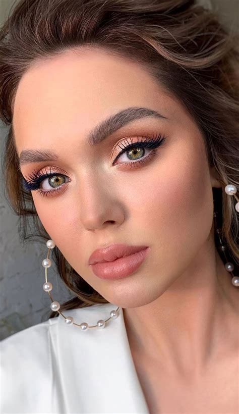 beautiful soft neutral makeup for any occasion prom makeup evening