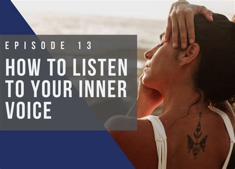 Ep 13 How To Listen To Your Inner Voice Armelle Six