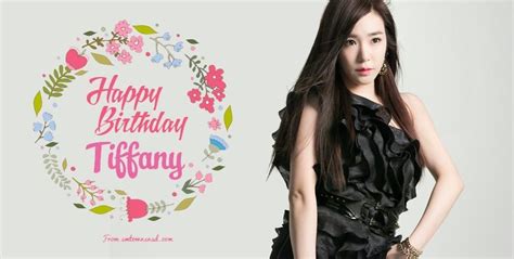 Happy Birthday Tiffany Girls Generation Snsd Photo 37390176 Fanpop