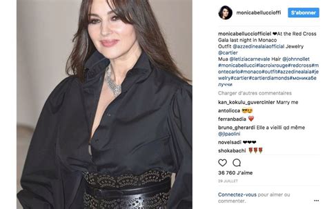Monica Bellucci Pose Entièrement Nue Sur Instagram Closer