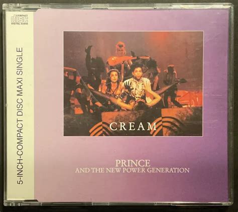 Cream Prince And The New Power Generation Cd Single 1991 Made