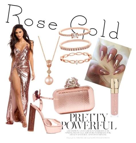 Rose Gold 2 Clothes Design Women Rose Gold Sequin Dress