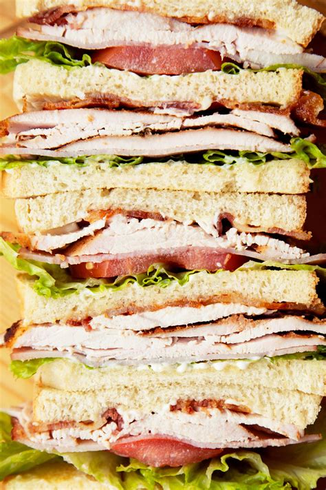 The Classics Turkey Club Sandwiches Jonathan Melendez