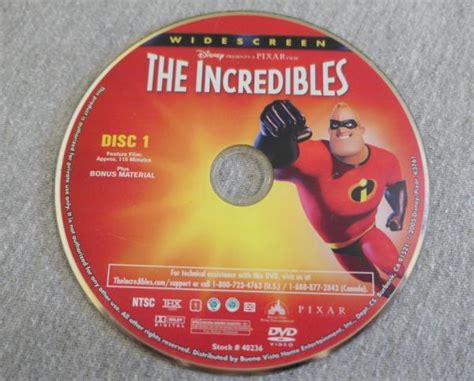The Incredibles Dvd 2005 2 Disc Collectors Edition Disney Pixar