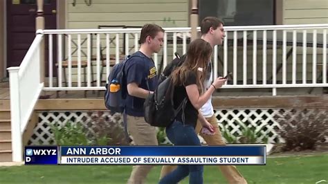 Police Woman Sexually Assaulted Near University Of Michigan Campus Youtube