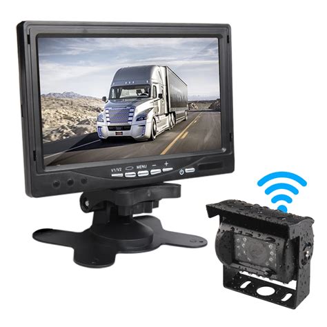 Buy Wireless Truck Vehicle Backup Camera And 7 Inch Hd