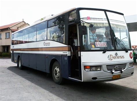 Genesis Transport Service Inc Reflection Of Blue Sky Bus Flickr