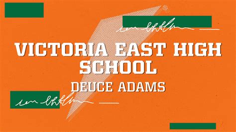 Victoria East High School Deuce Adams Highlights Hudl
