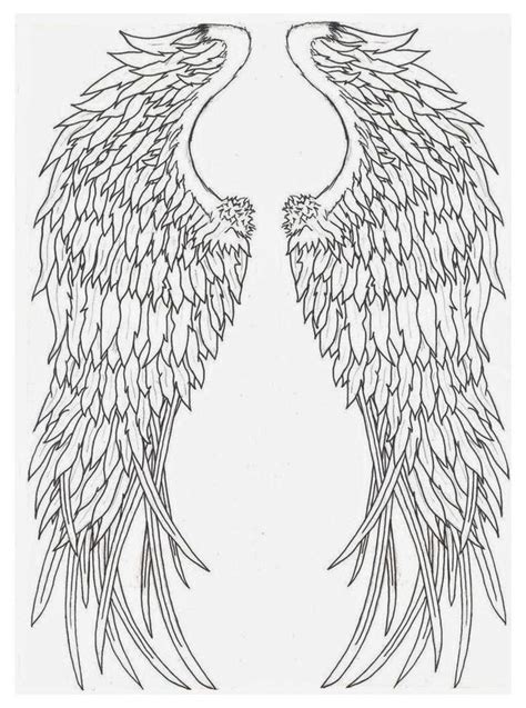 Printable Angel Wings Stencil Printable Word Searches