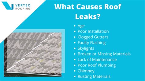 The 5 Most Common Causes Of Roof Leaks Explained Reverasite