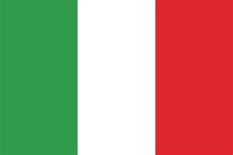 Le drapeau de l'italie est le drapeau national de la république italienne.il est composé de trois bandes verticales, une verte, une blanche et une rouge. Drapeaux-Flags - Italie