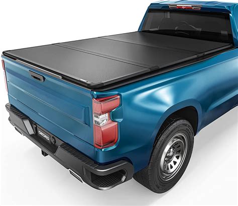 Oedro Hard Trifold Truck Bed Tonneau Cover Compatible With