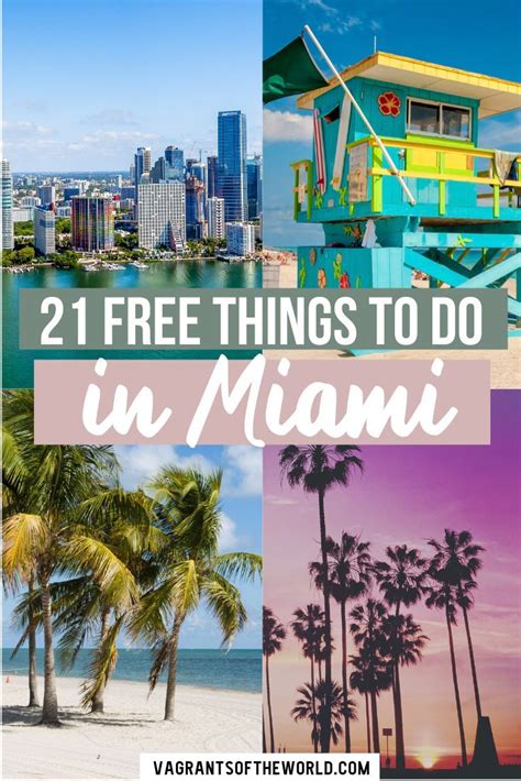 21 Best Things To Do For Free In Miami Miami Travel Miami Travel