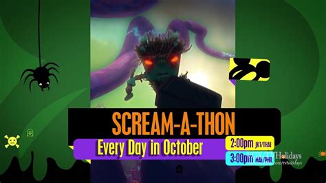Monstober Scream A Thon Advert Halloween On Disney Channel Hd Asia