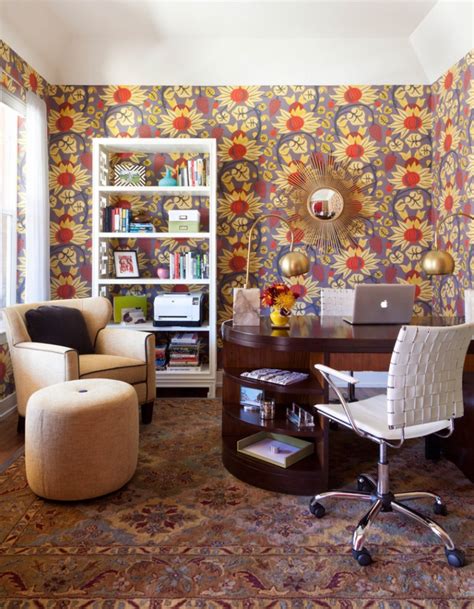 20 Mid Century Modern Home Office Designs Decorating Ideas Design