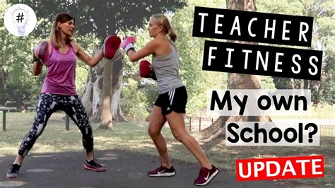 Teacher Fitness Vlog Routine For Teachers Update Youtube