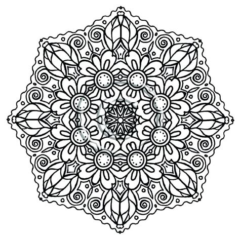 Intricate Design Coloring Pages At Getdrawings Free Download