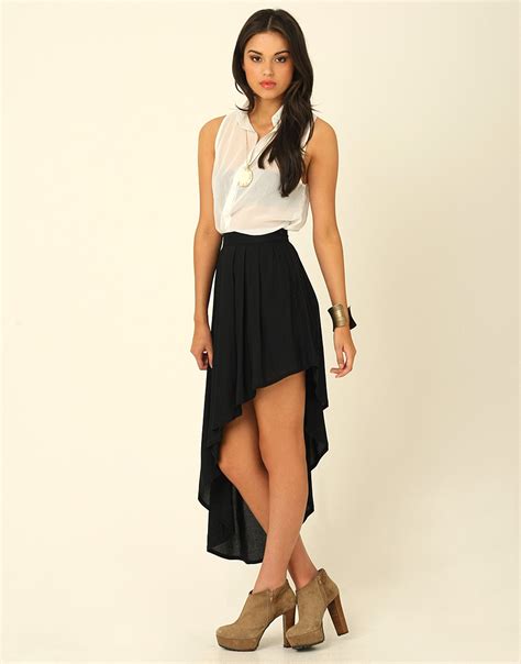 Hideandchic Spree Asos And Supre Spree Supre Asymmetrical Skirt At A