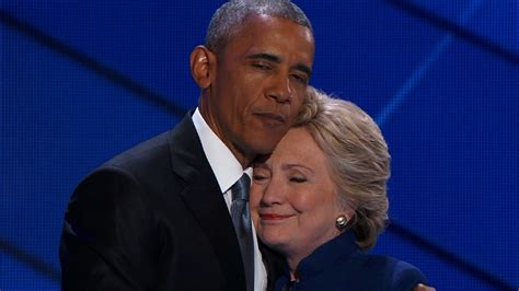 Obama Hugs Clinton Cnnpolitics