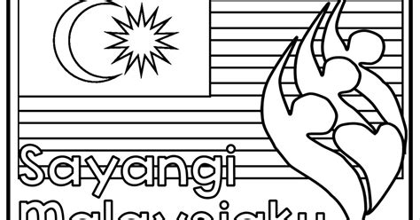 The theme of the 2019 national day and malaysia day celebrations is sayangi malaysiaku: teacherfiera.com: COLOURING SHEETS MALAYSIA INDEPENDENCE ...