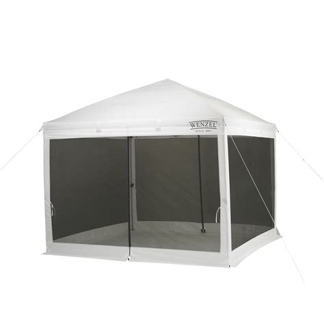 But this is normal in view of its area that is 120 ft² (11.2 m²) and also in view of its construction. Screen Canopy Tent & Amazon.com Sun Mart Deluxe Screen ...
