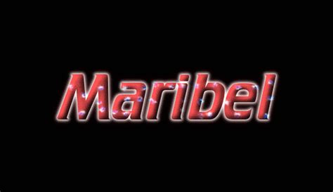 Maribel Logo Herramienta De Diseño De Nombres Gratis De Flaming Text