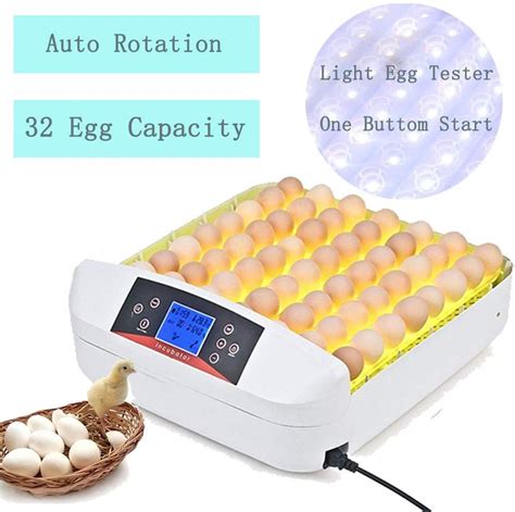 Egg Incubator Digital Automatic Poultry Hatch Egg Turningeggs