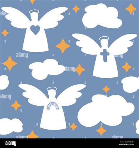 Catholic Angels Stock Vector Images Alamy