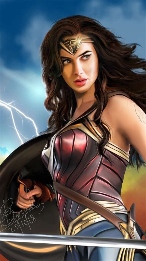 Dc Comics Comics Girls Wonder Woman Fan Art Gal Gadot Wonder Woman Avengers Wallpaper Hero