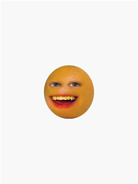Annoying Orange Sticker For Sale By Kcmusic919 Redbubble