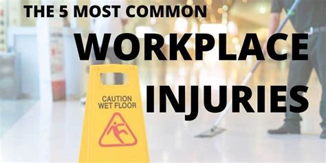 The 5 Most Common Workplace Injuries Morning Business Chat