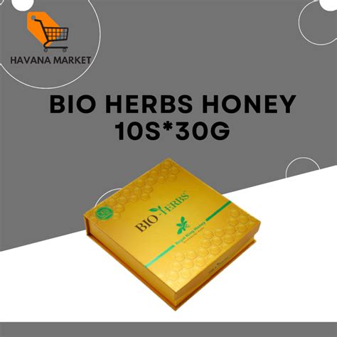 Bio Herbs Royal King Honey Original For Men 10 Sachets 30g Shopee
